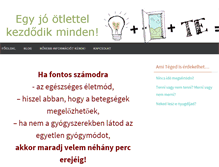 Tablet Screenshot of onlinejovedelem.com